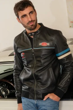 Blouson Homme 24H Le Mans Miles Sheep Crown Black