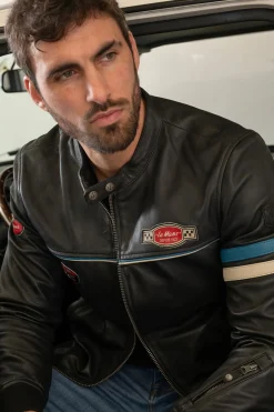 Blouson Homme 24H Le Mans Miles Sheep Crown Black