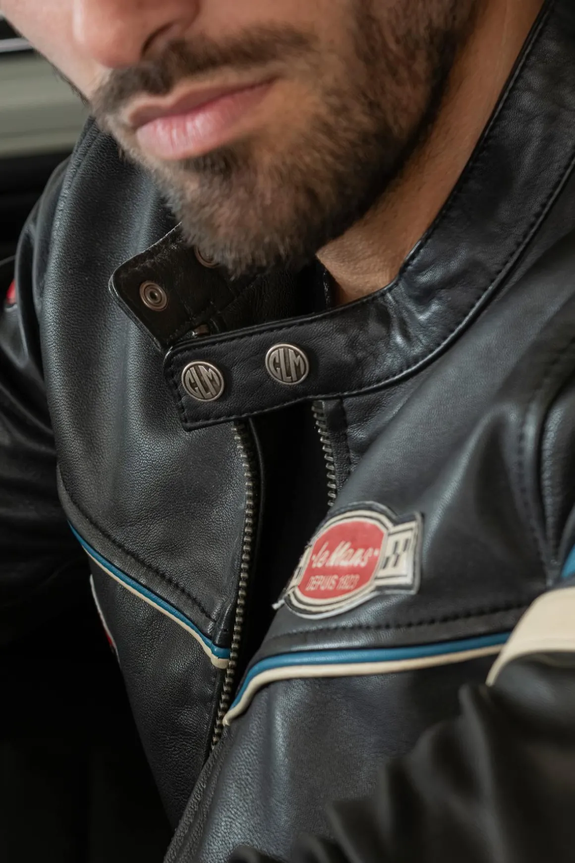 Blouson Homme 24H Le Mans Miles Sheep Crown Black