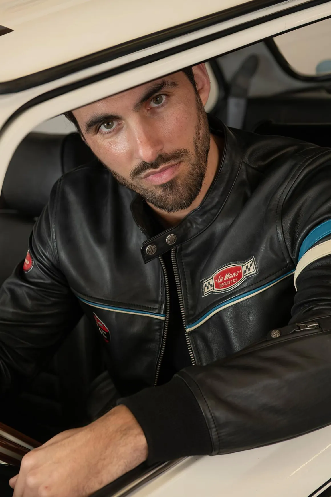Blouson Homme 24H Le Mans Miles Sheep Crown Black