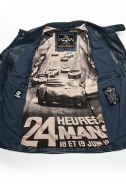 Blouson Homme 24H Le Mans Miles Sheep Crown Royal Blue