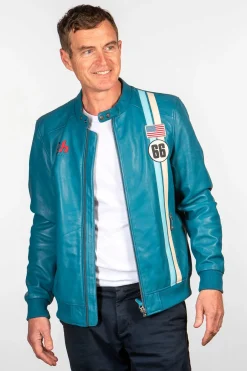 Blouson Homme 24H Le Mans Richard Bleu Mallard