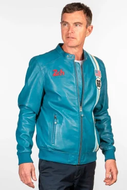 Blouson Homme 24H Le Mans Richard Bleu Mallard