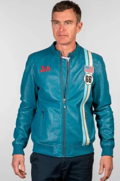 Blouson Homme 24H Le Mans Richard Bleu Mallard