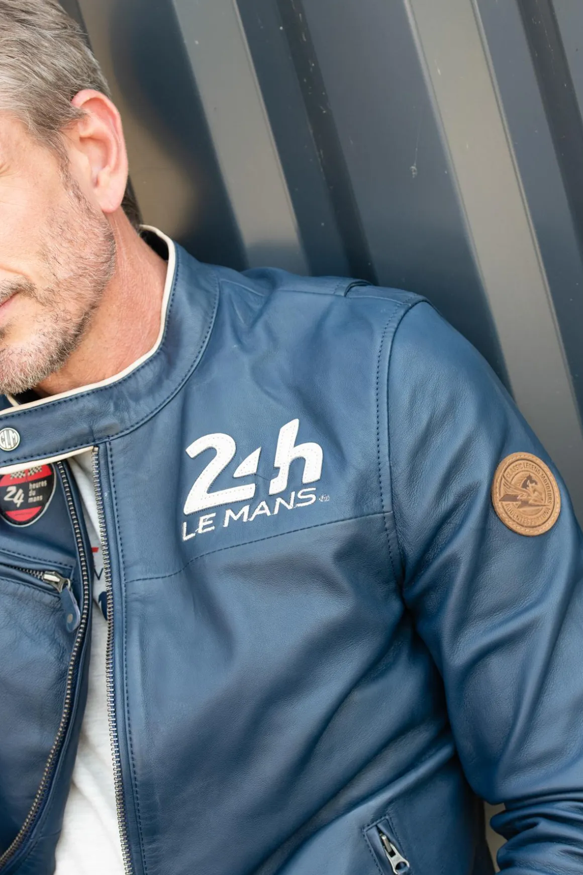 Blouson Homme 24H Le Mans Shadow Sheep Crown Royal Blue