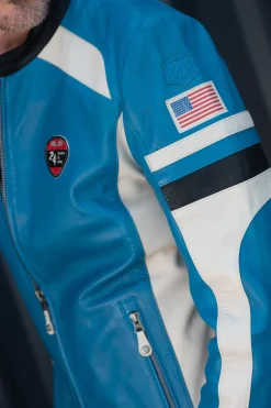Blouson Homme 24H Le Mans Shelby-Lm Sheep Crown Gitanes / Ecru