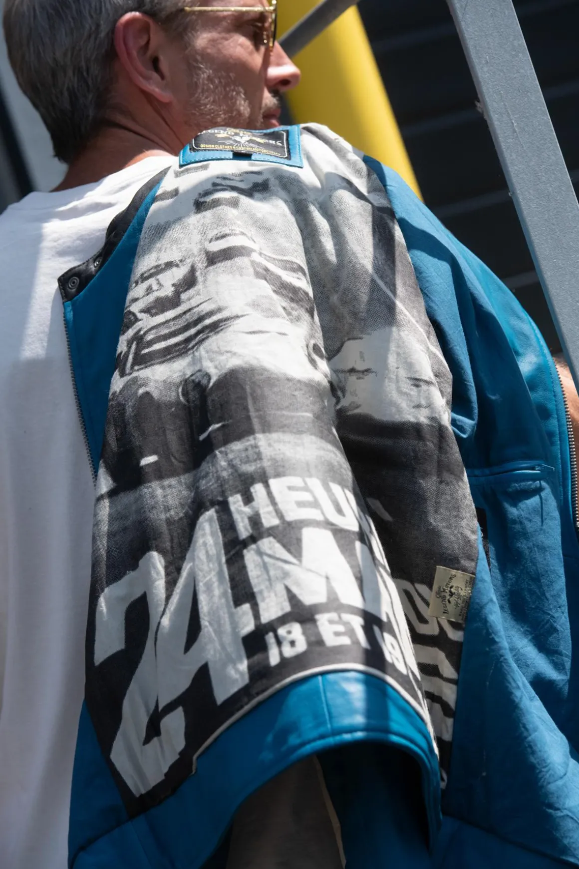 Blouson Homme 24H Le Mans Shelby-Lm Sheep Crown Gitanes / Ecru