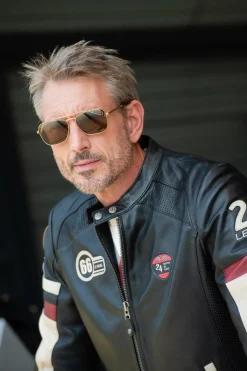 Blouson Homme 24H Le Mans Shelby New Sheep Crown Black