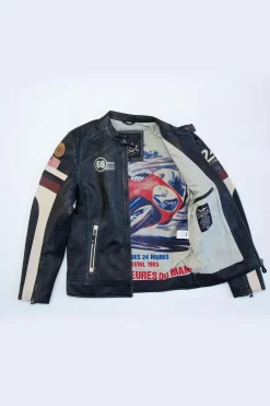 Blouson Homme 24H Le Mans Shelby New Sheep Crown Black