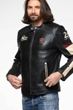Blouson Homme 24H Le Mans Shelby New Sheep Crown Black