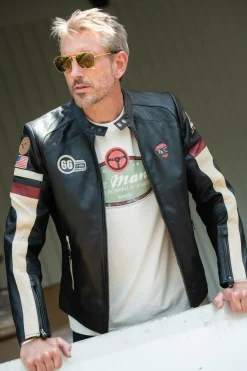 Blouson Homme 24H Le Mans Shelby New Sheep Crown Black