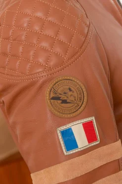 Blouson Homme 24H Le Mans Silverstone Sheep Crown Havane