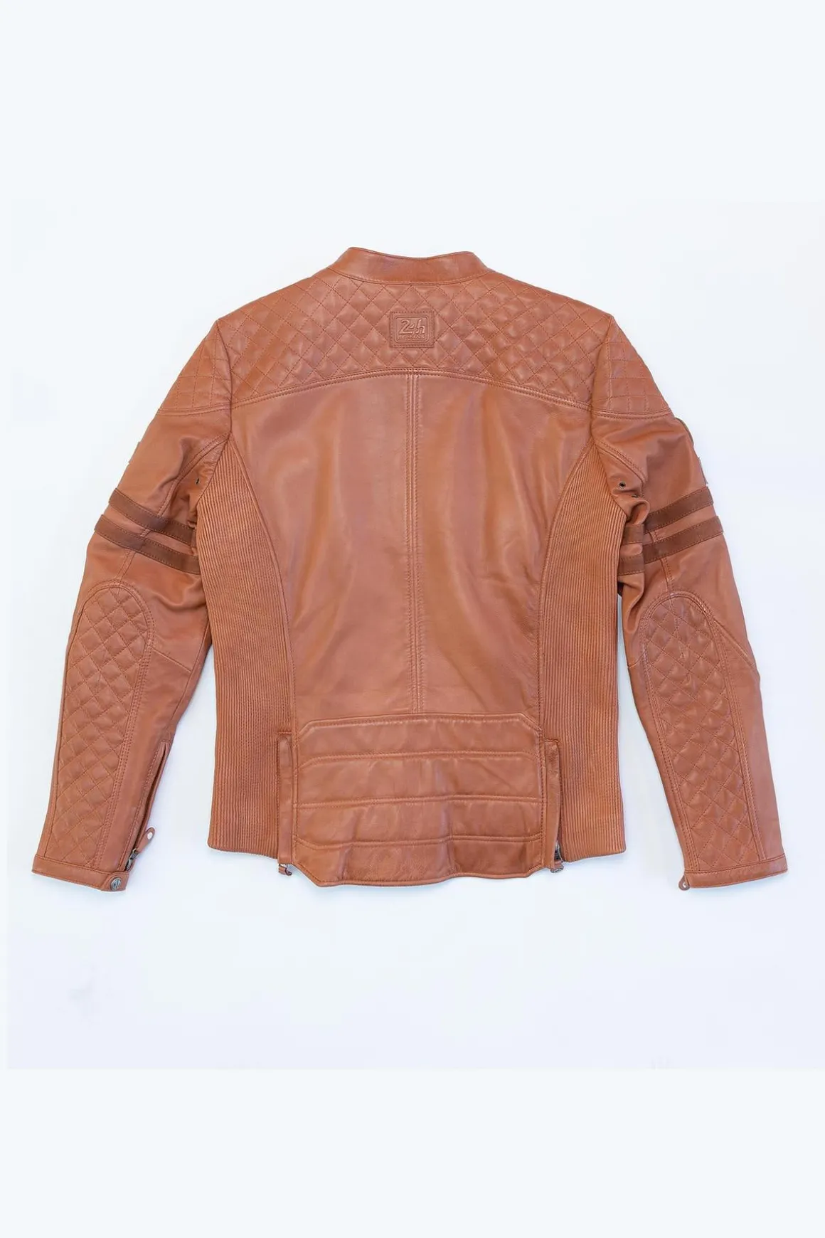 Blouson Homme 24H Le Mans Silverstone Sheep Crown Havane