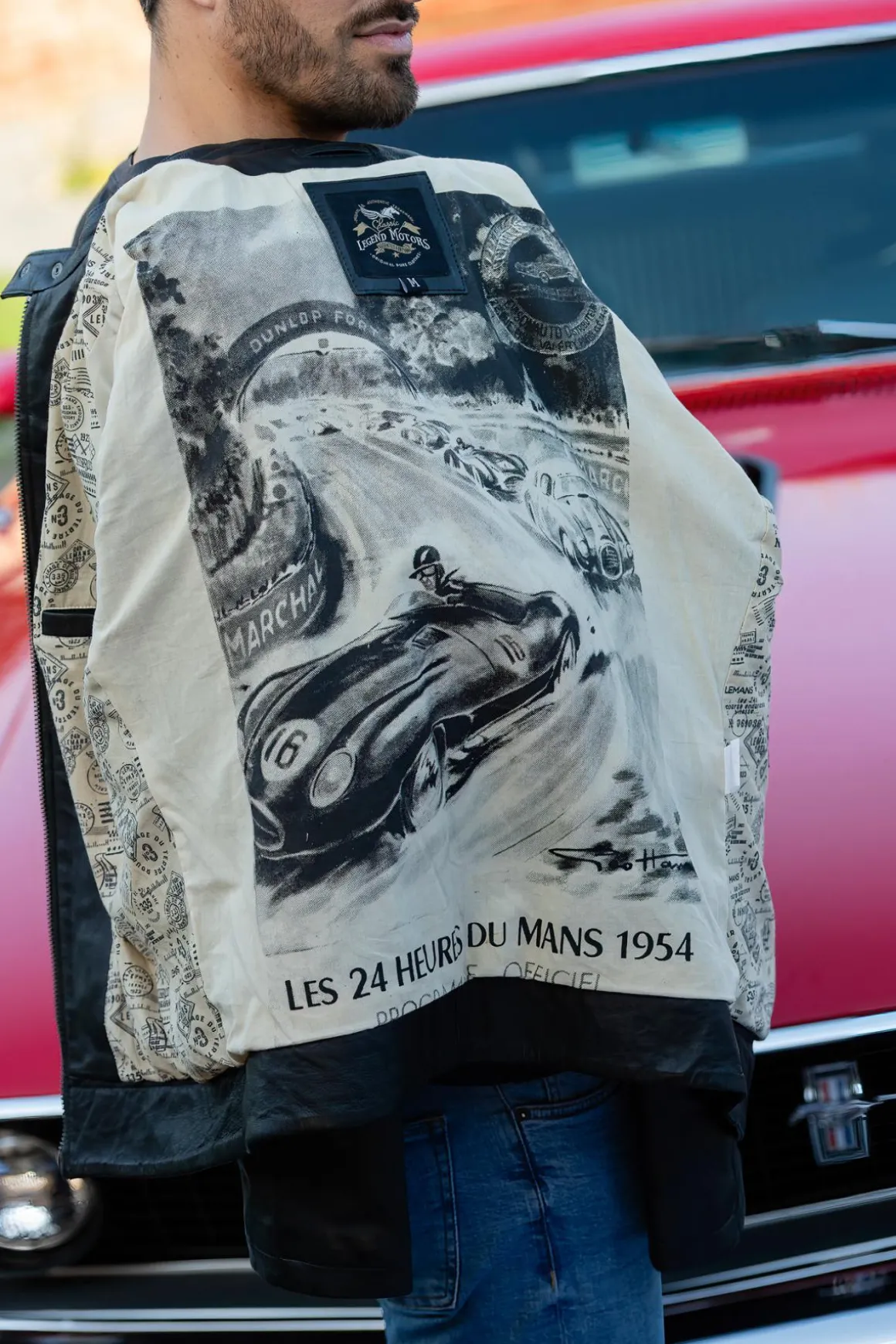 Blouson Homme 24H Le Mans Travis Black