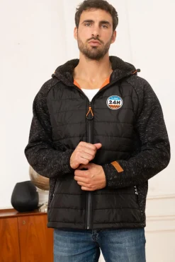 Blouson Homme 24H Le Mans Veste Ks562-005 Noir