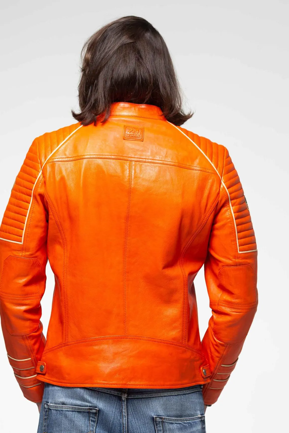 Blouson Homme 24H Le Mans Weldon Sheep Crown Orange