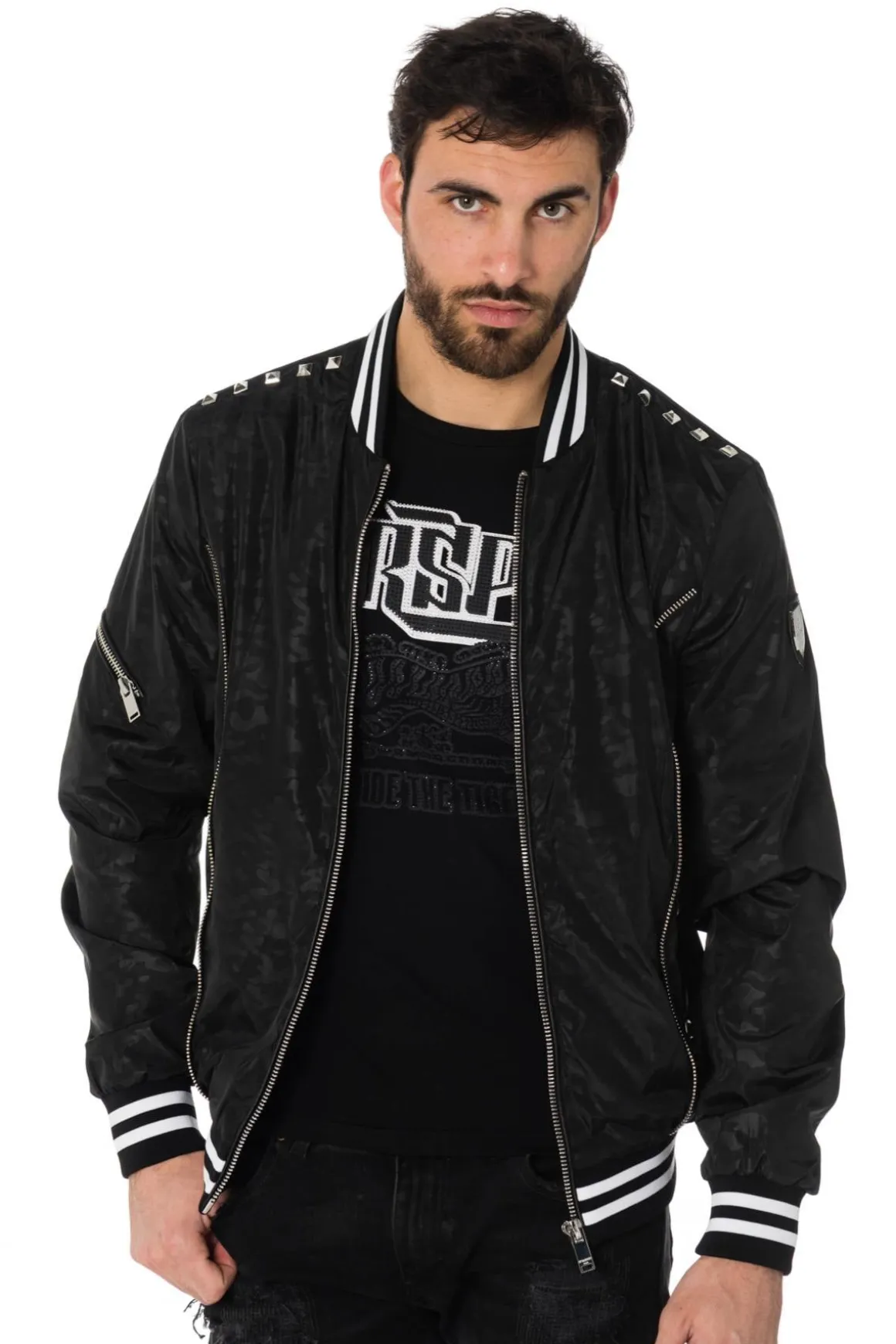 Blouson Homme Horspist Jet M102 Black
