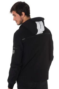 Blouson Homme Horspist Kangourou Noir Blanc