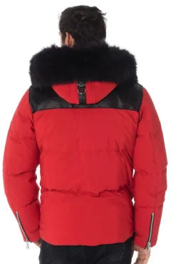 Blouson Homme Horspist Napoleon Rouge Noir