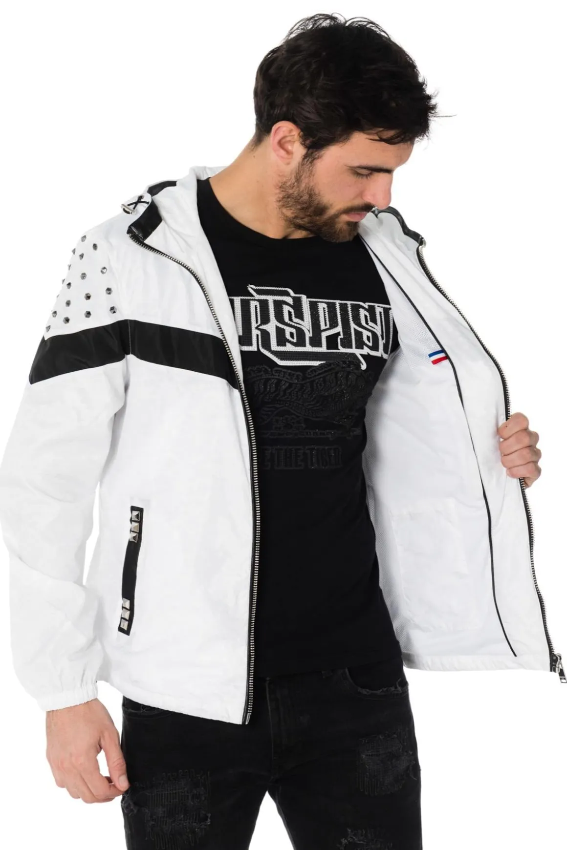 Blouson Homme Horspist Tracker M102 White