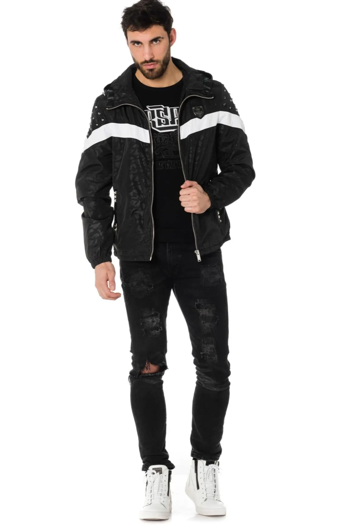 Blouson Homme Horspist Tracker M102 Black
