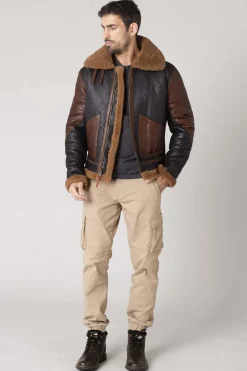 Blouson Homme Iron & Resin Kavalan Tobacco / Cognac