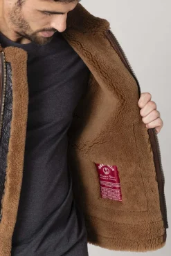 Blouson Homme Iron & Resin Kavalan Tobacco / Cognac