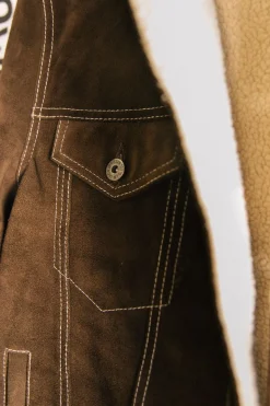 Blouson Homme Iron & Resin Open Road Buffalo Jacket Brown