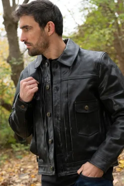 Blouson Homme Iron & Resin Rancho Horse Black