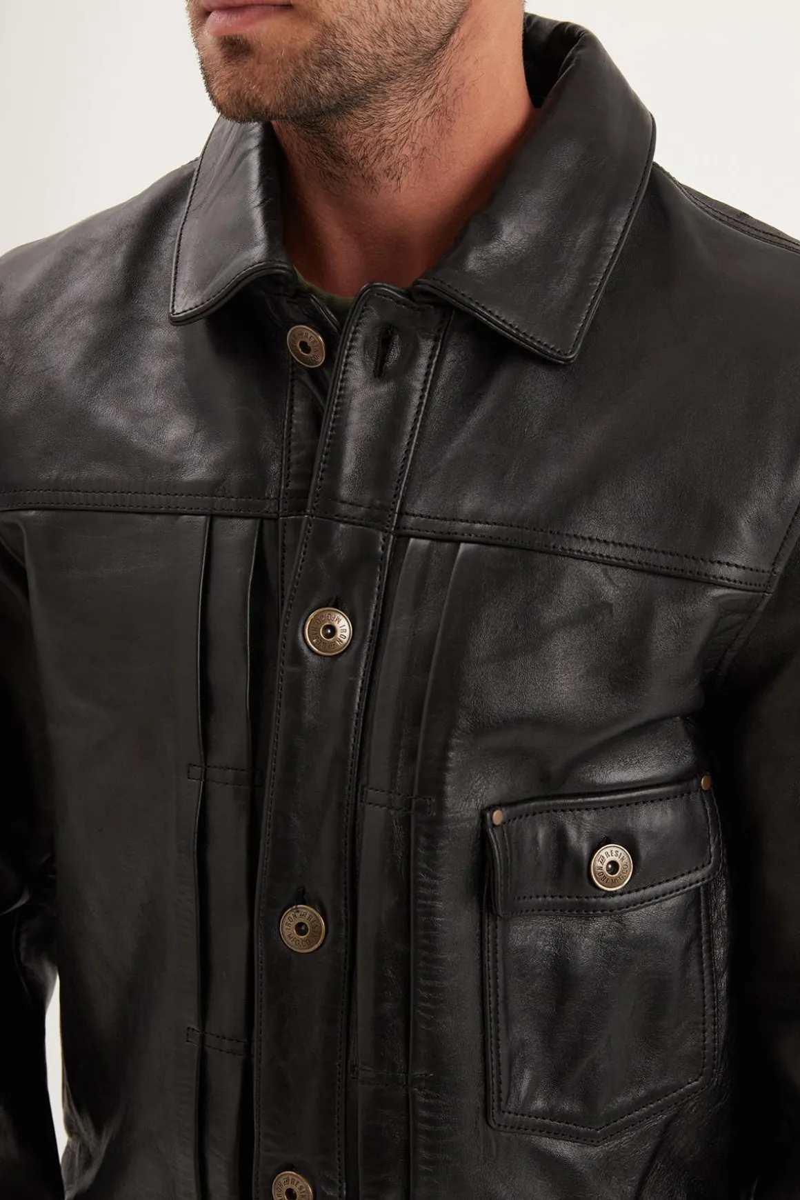 Blouson Homme Iron & Resin Rancho Horse Black