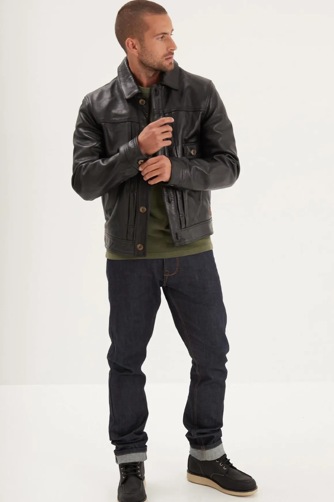 Blouson Homme Iron & Resin Rancho Horse Black