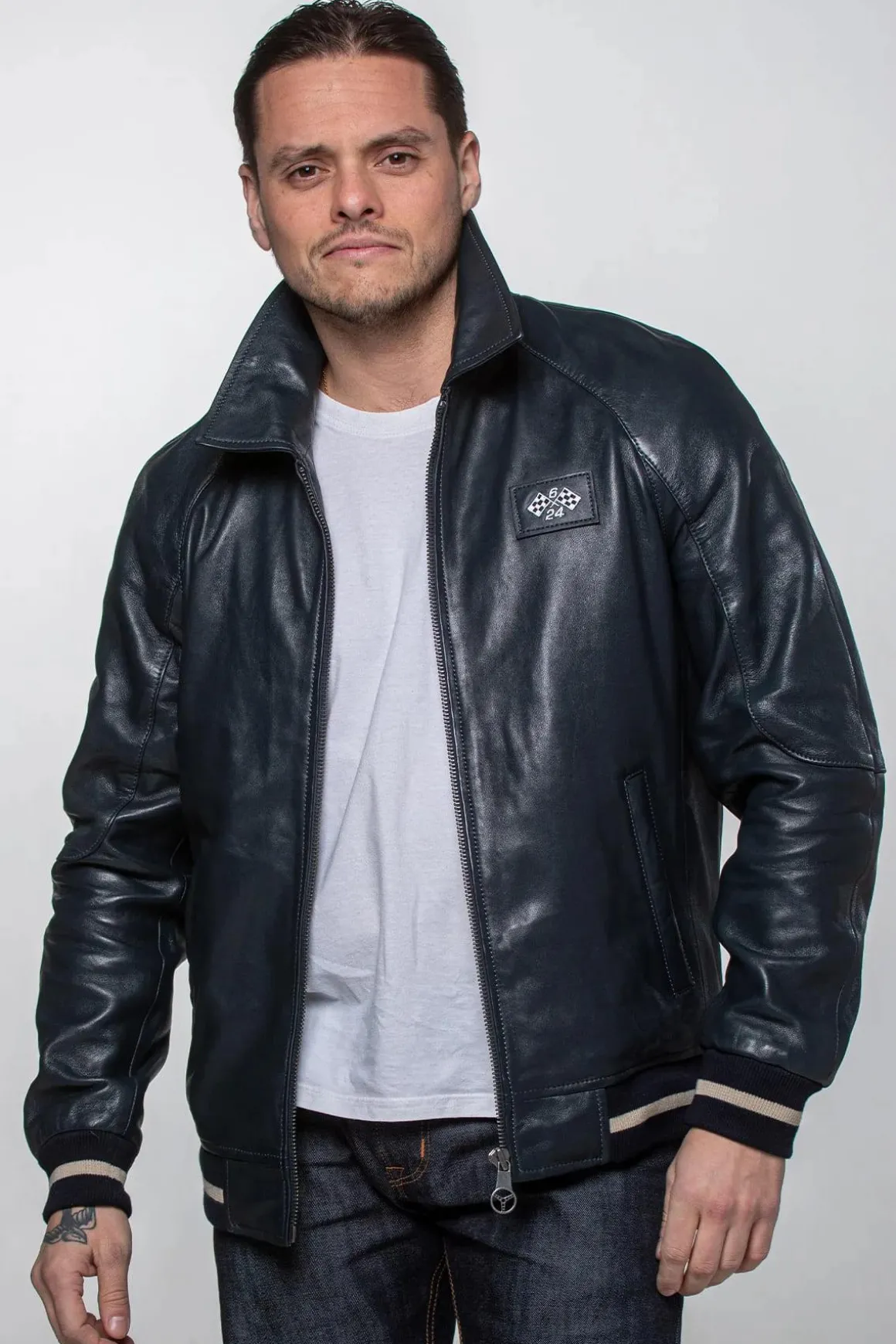 Blouson Homme Jacky Ickx Jacky 2 Bleu Marine