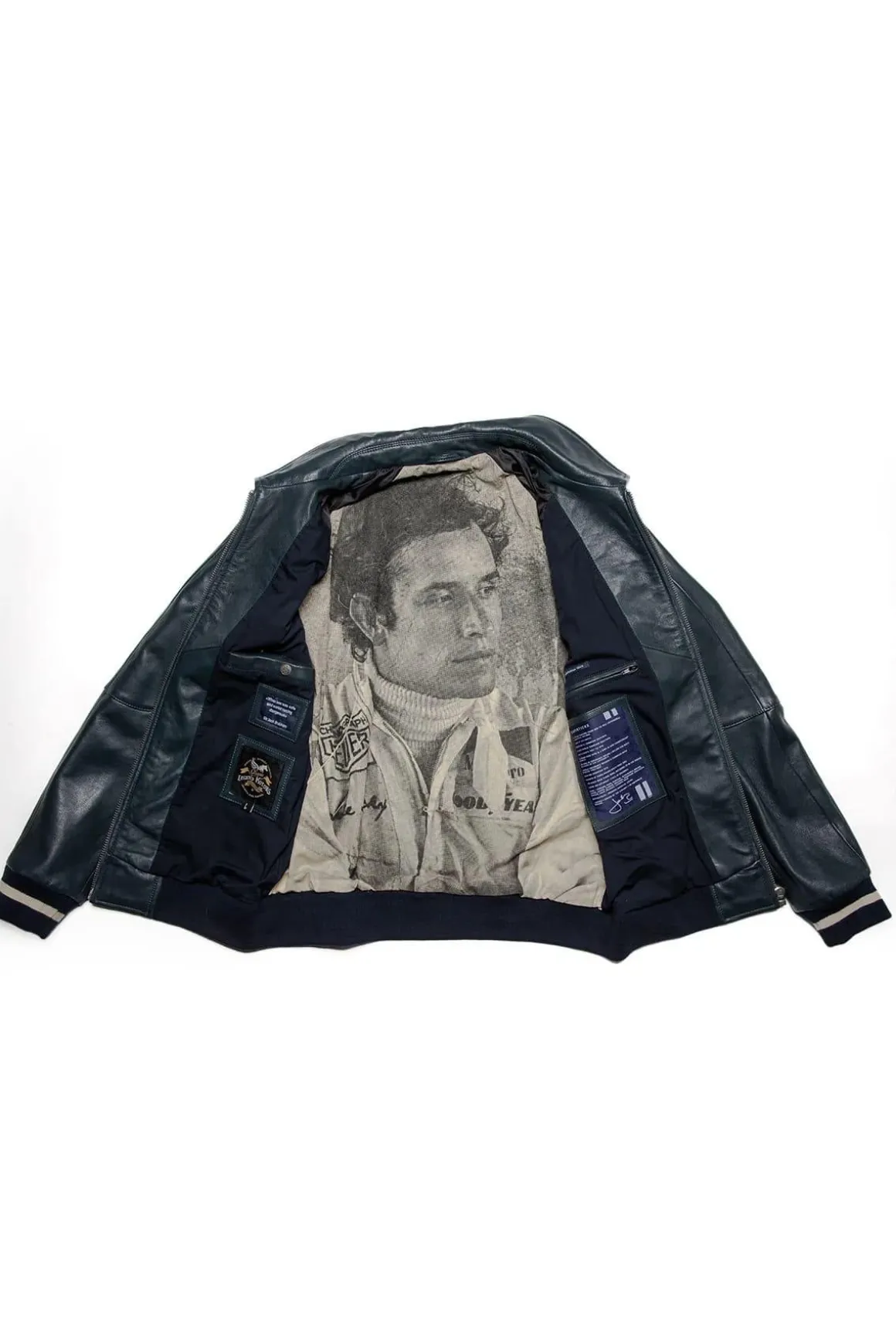 Blouson Homme Jacky Ickx Jacky 2 Bleu Marine