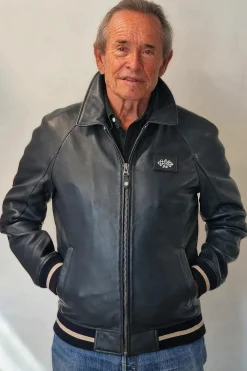 Blouson Homme Jacky Ickx Jacky 2 Bleu Marine