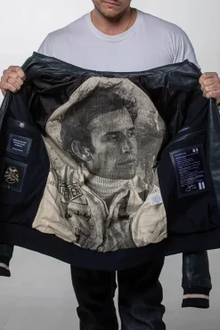Blouson Homme Jacky Ickx Jacky 2 Bleu Marine