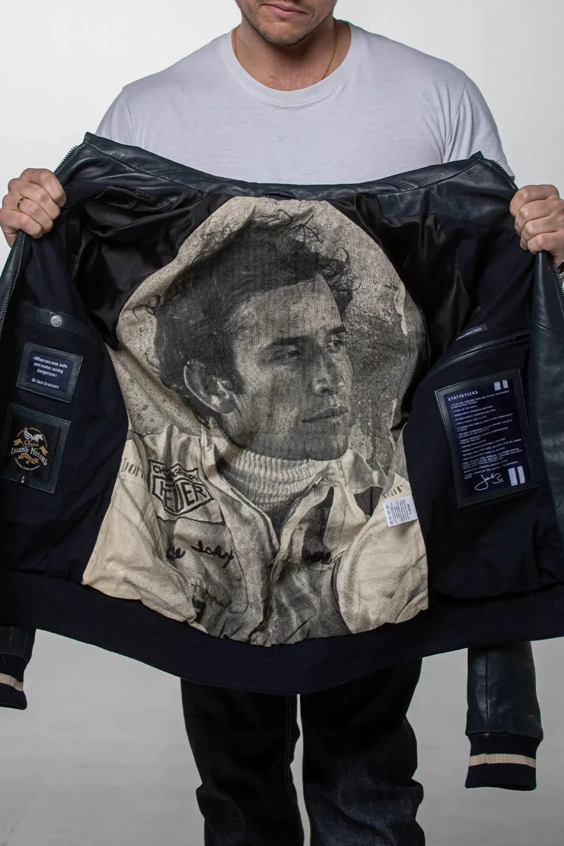 Blouson Homme Jacky Ickx Jacky 2 Bleu Marine