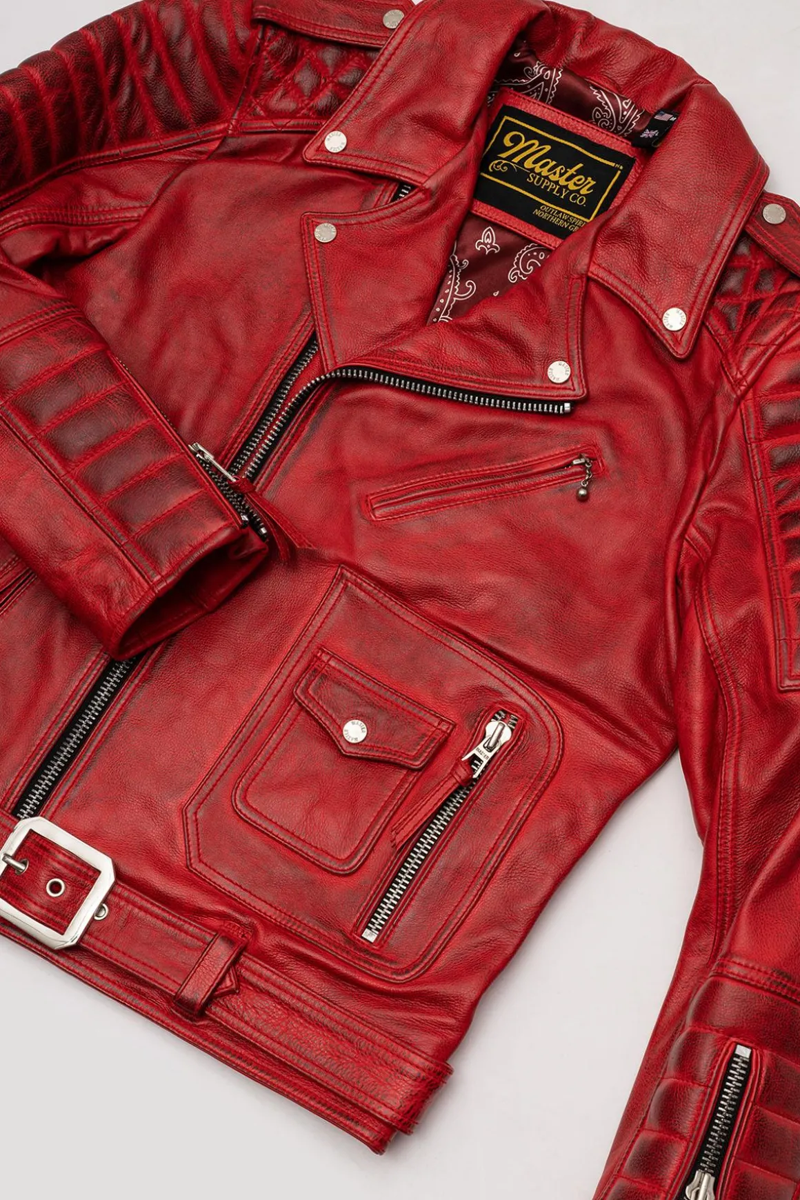 Blouson Homme Master Belvedere Red