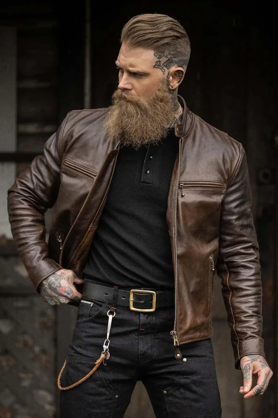 Blouson Homme Master Daytona Rust
