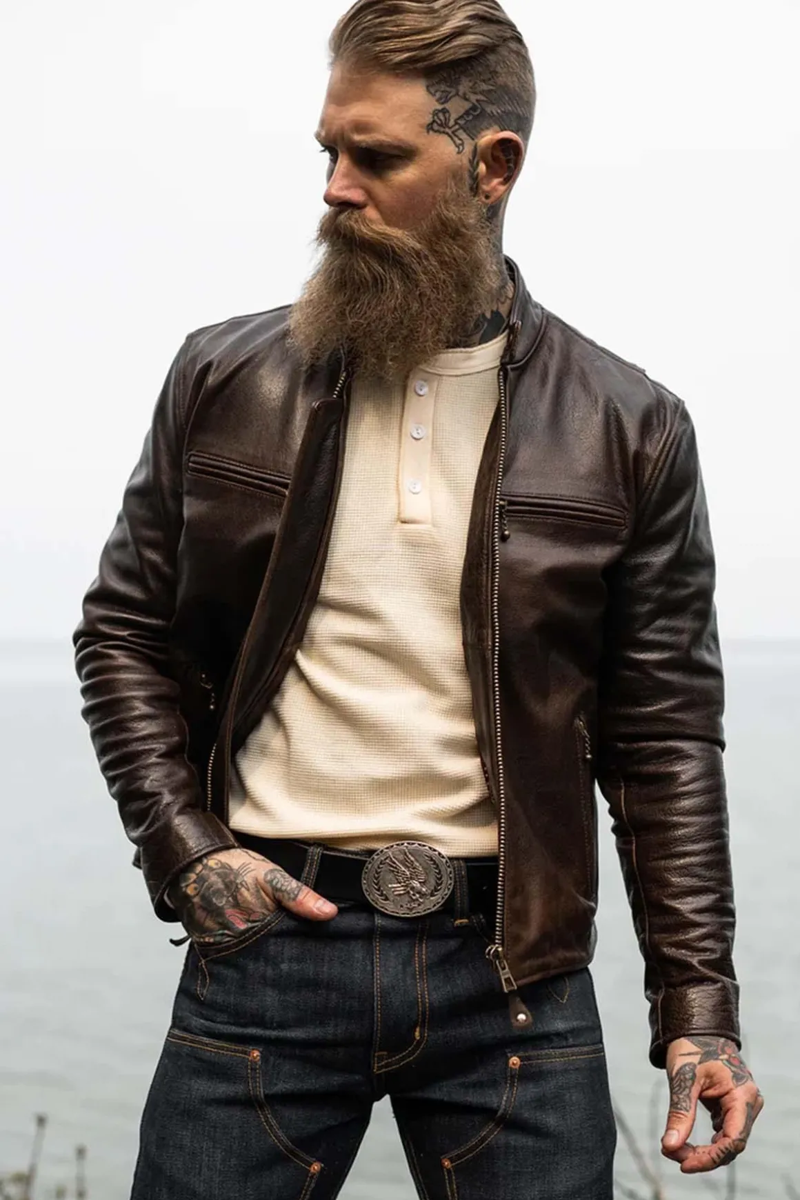 Blouson Homme Master Daytona Rust