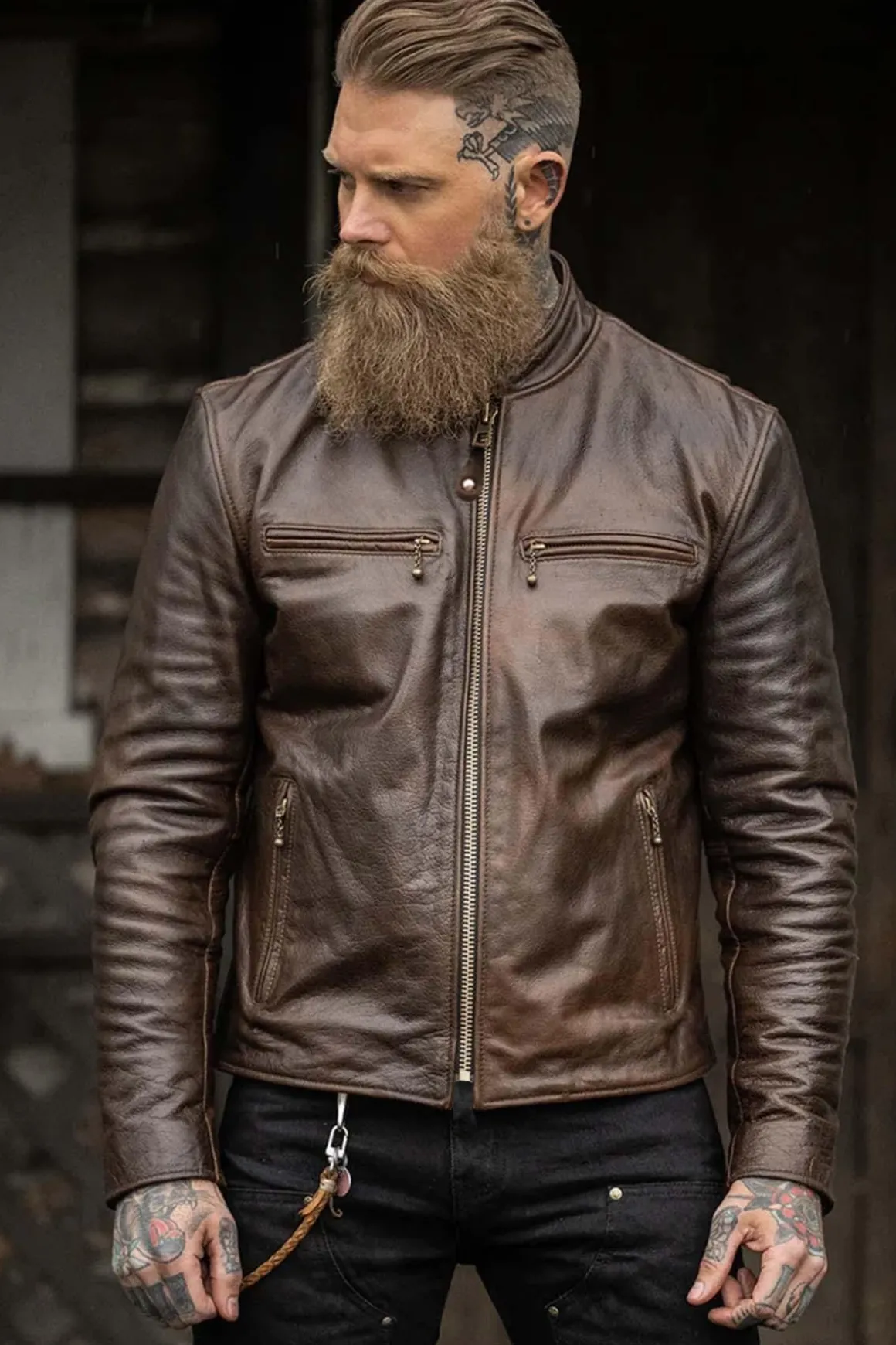 Blouson Homme Master Daytona Rust