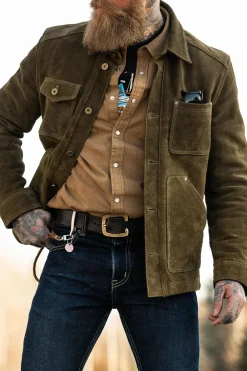 Blouson Homme Master Field Jacket Olive