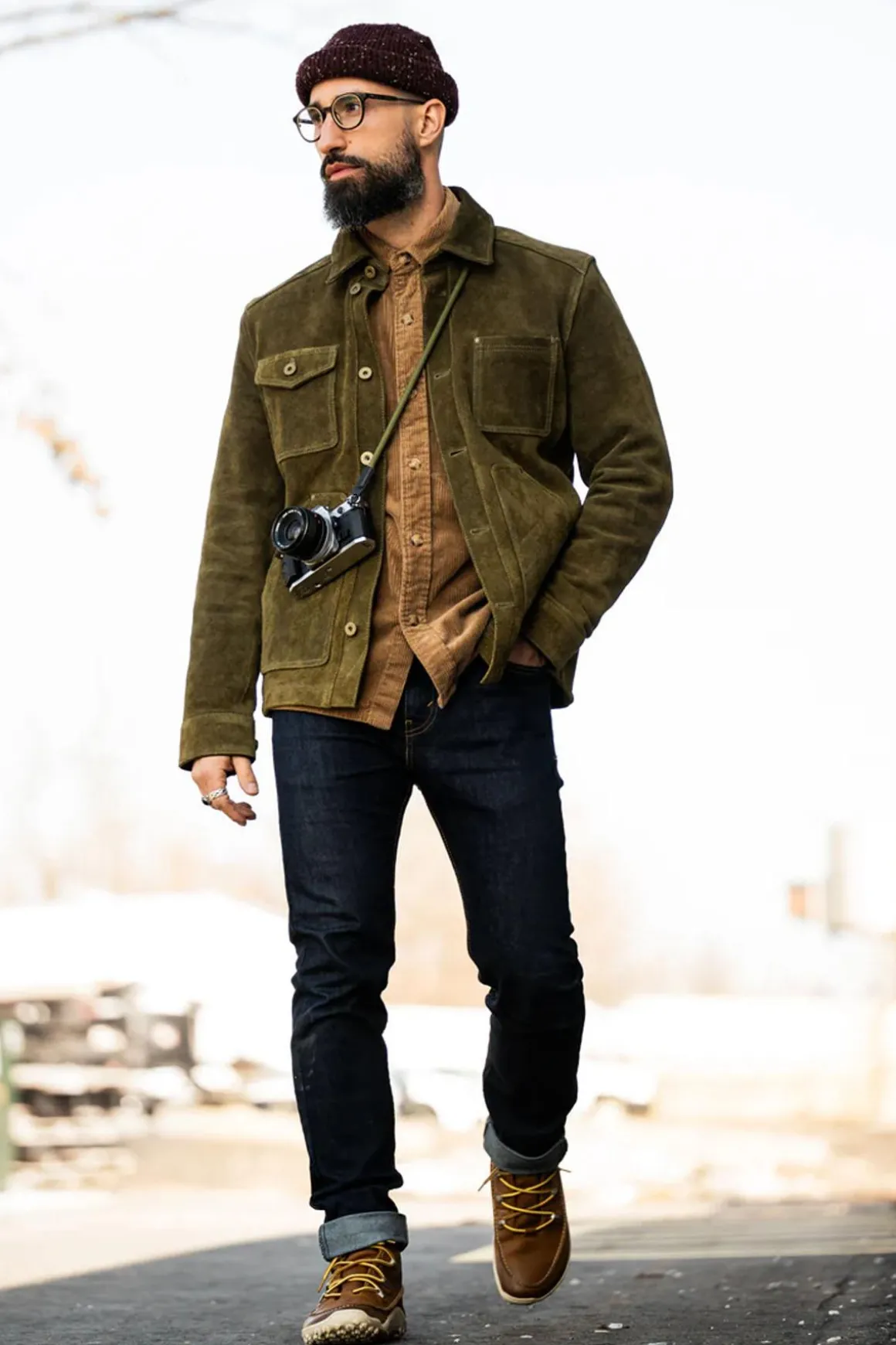 Blouson Homme Master Field Jacket Olive