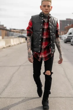 Blouson Homme Master Fisher Black/Brown