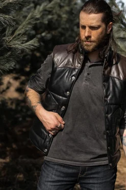 Blouson Homme Master Fisher Black/Brown