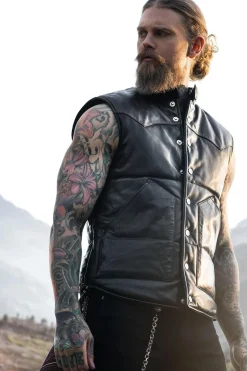 Blouson Homme Master Fisher Black/Brown