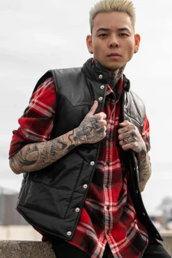 Blouson Homme Master Fisher Black/Brown