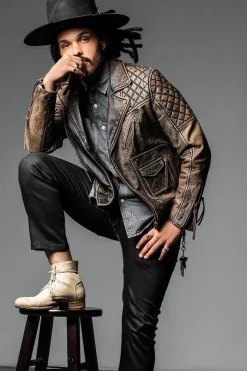 Blouson Homme Master Maverick Buffle Vintage