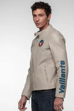 Blouson Homme Michel Vaillant Michel2 Vaillant Ecru