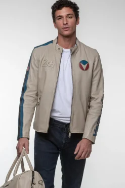 Blouson Homme Michel Vaillant Michel2 Vaillant Ecru