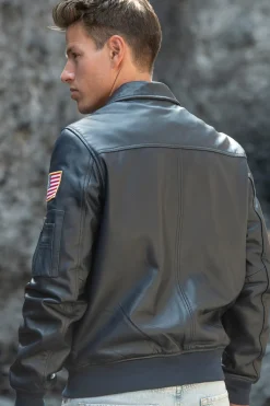 Blouson Homme Nasa Columbia Navy